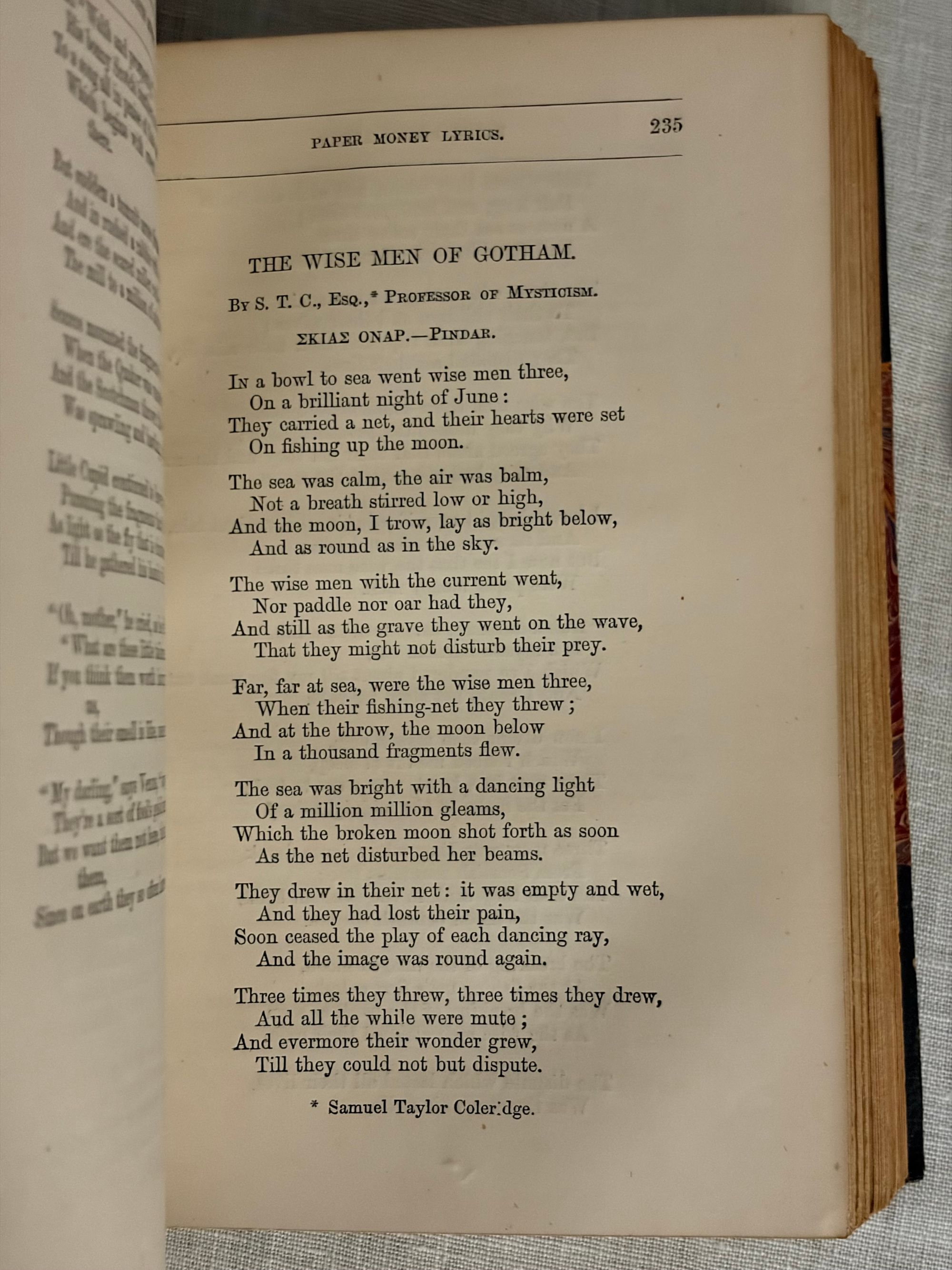The Works of Thomas Love Peacock, Including His Novels, Poems, Fugitive Pieces, Criticisms, Etc., with a Preface by the Right Hon. Lord Houghton, a Biographical Notice by his Grand-daughter, Edith Nicholls, and Portrait. (In 3 Volumes) by Peacock, Thomas Love; Cole, Henry C.B., (editor) , view 8