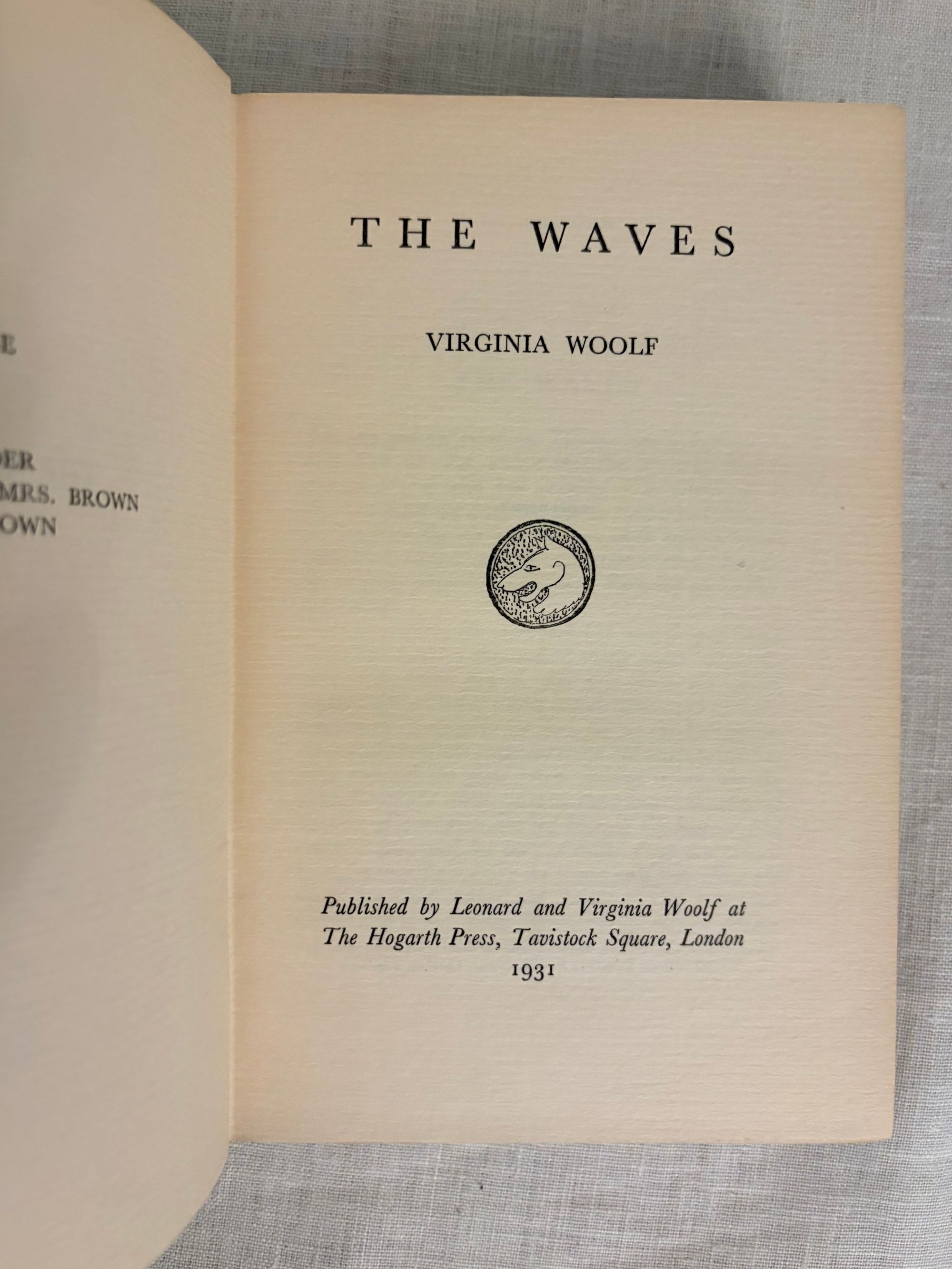 The Waves by Woolf, Virginia, view 2