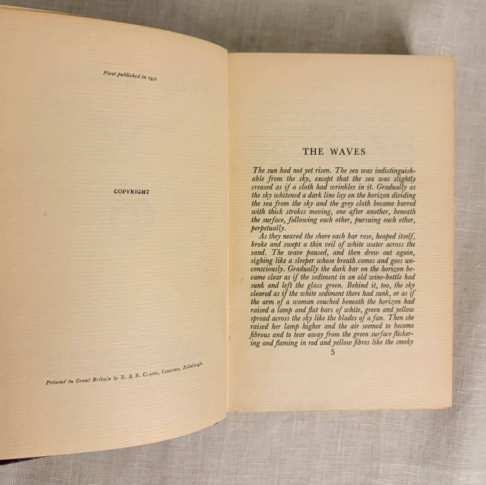 The Waves by Woolf, Virginia, view 3
