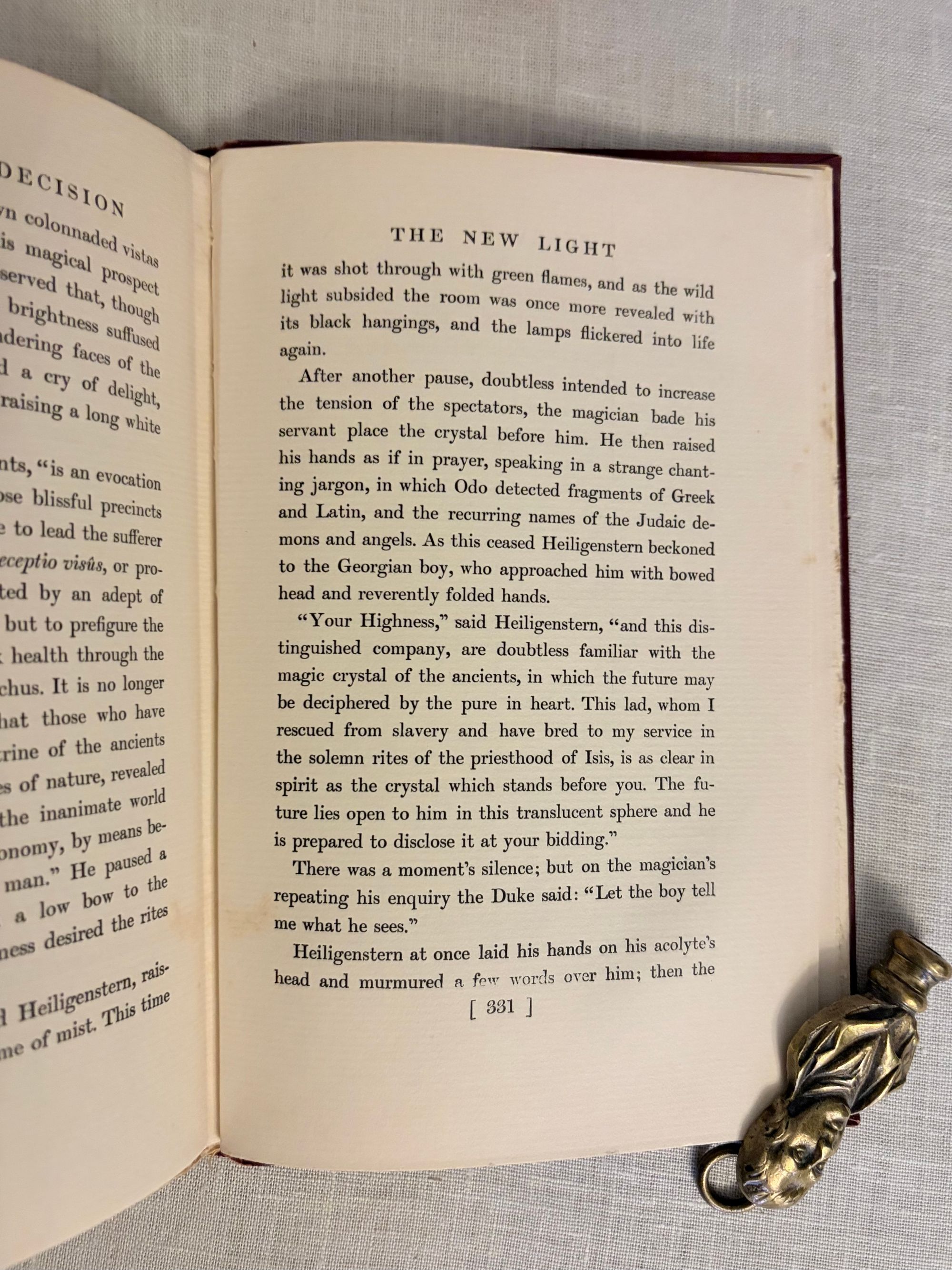 The Valley of Decision. (In 2 Volumes) **Composer Edward and Marion MacDowell's copy** by Wharton, Edith, view 5